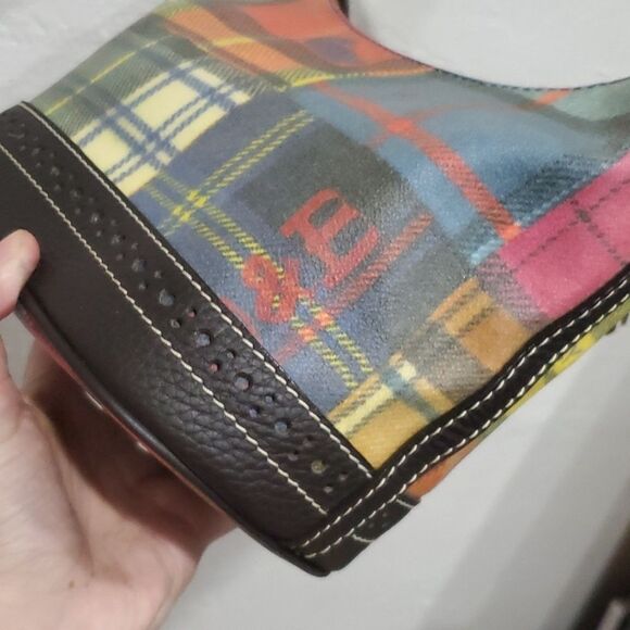 Like New Y2K Dooney & Bourke Colorful Mini Barrell Bag - Picture 8 of 16